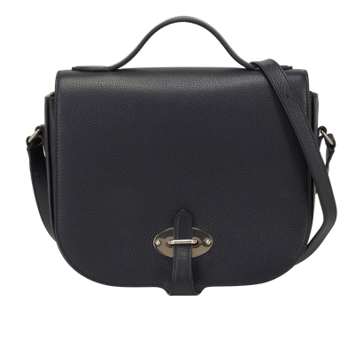 Tenby, &pound;275, Handbags, Navy, Leather, Front view
